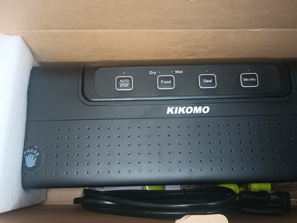 Kikomo Vacuum Sealer Machine Food Saver New Dry Moist Foods Strong Suction W Box